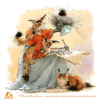 La Pleiade Maine Coon et l'IA